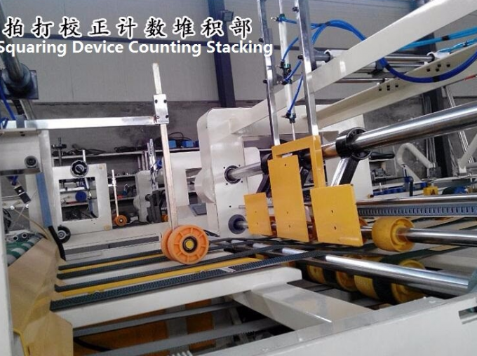 PRY-2600 High Speed Full Automatic Folder Gluer Machine met banden 8