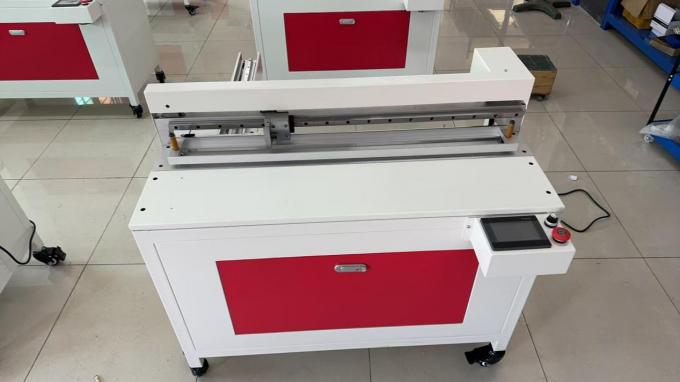 PRY-800 Elektrische papierplaat slotgroefmachine met touchscreen 1