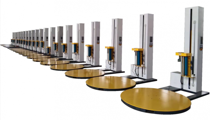 BL1650P Elektrische automatische pallet rekfilmverpakkingsmachine voor voedingsmiddelen, dranken, textiel, chemische producten 2