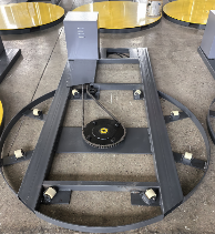 BL1650P Elektrische automatische pallet rekfilmverpakkingsmachine voor voedingsmiddelen, dranken, textiel, chemische producten 3