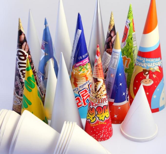 PRY-220/300 High Speed Ice Cream Cone Type Paper Cup Sleeve Forming Maker 2