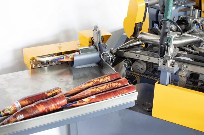 PRY-220/300 High Speed Ice Cream Cone Type Paper Cup Sleeve Forming Maker 10