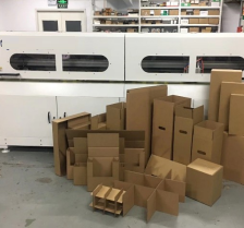 PRY-1800 Enkele Doorgang Automatische Kartonnen Doos Monster Snijmachine 10