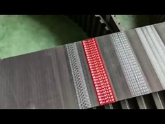 Rubber het Voeden Dringende Transportband voor Karton die Lijmend Machine vouwen