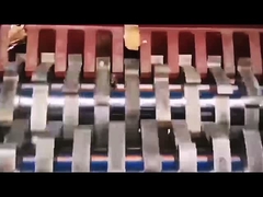 Dubbele Schachten die de Ontvezelmachinemachine verpletteren van het Boeken Dikke Papierafval