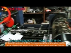 Zf-480 Automatische Zelf de Portefeuilleenvelop die van de Verbindingszak Machine met Schilverbinding maken