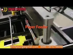 Zkt-1080B het Recentste Stijl & het Plaatsen het Kleven Document Envelopvenster die Machine herstellen