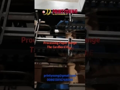 PRY-1050PC Automatische lijmmachine voor golfkartonnen dozen met Crash Lock-bodem