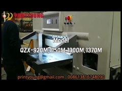 5.5kw automatische Document Snijmachine met 930mm Front Table Height