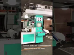 YTC-41300 CI Type Automatische Multicolor Vier Kleuren Flexo Label Printing Machine