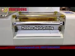 PRY-360D Automatische plaat minder digitale plaat Warmgoud Zilveren Folie Stempelprinter