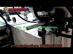 SGZ-UV740X-A Automatische UV-rollak-oliecoatingsmachine voor papier
