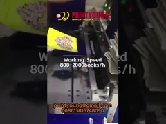 PRY-520A half-automatische elektrische dubbel-tweelinglusboekenbindmachine