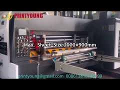 PRY-2090 Volledig automatische tweekleurige flexoprintmachine