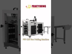 PRY-220 Volledig-automatische luchtvaartuig kartonnen doos vouwvormmachine