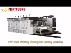 PRY-1025,1225 Automatische loodvoeder Vier kleuren Flexoprinting Slotting and Die Cutting Machinery