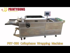 PRY-580 semi-automatische boom-dimensionale cellophane over wikkeling machine