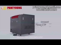 DX660F 4000dpi Digitale Flexo CTP Platen maken machine