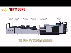 SGJ-1050,1450 Volledig automatische High Speed Paper Spot UV Coating Glazing Machine