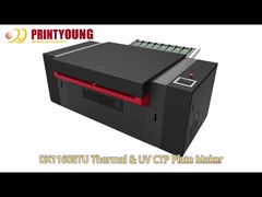 DX1160ETU 2400 dpi +/- 0,005 mm Vervaardigingsmachines voor thermische en UV-CTP-platen