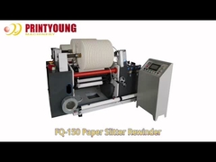 PRYFQ-150 Kassa Kraft Thermal Paper Roll Slitter Rewinder Machine