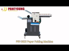 PRY-382S 380 * 520 mm Automatische 2 kammen papier vouwmachine
