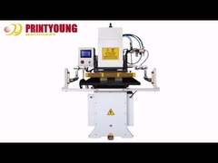 PRY-568 Lucht-over-hydraulisch aandrijfsysteem Embossing- en heetstempelmachine
