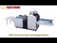YFMB-1400 semi-automatische gespleten voorgecoate thermische OPP PET PVC-filmlamineermachine