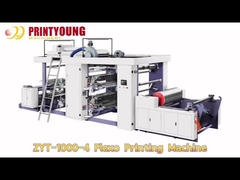 ZYT-1000-4 stapelbare papieren zak Vier kleuren Flexodrukmachine