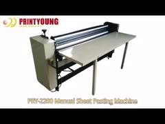PRY-2200 Handmatige rollende papierplaat plakmachine