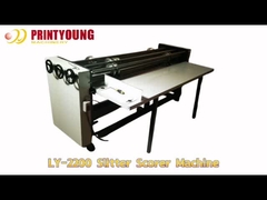 LY-2200 model handmatige dunne lemmen gegolfde scorer en slitter machine