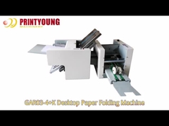 Gar03-4+K Desktop Paper Cross Folding Machine met mes
