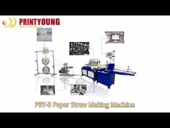 PRY-5 Automatische 40m snelheid papier stro maken machine