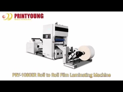 Volledig automatische verticale filmlamineermachine voor roll-to-roll
