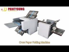 Desktop schrijfpapier kruisvouwmachine