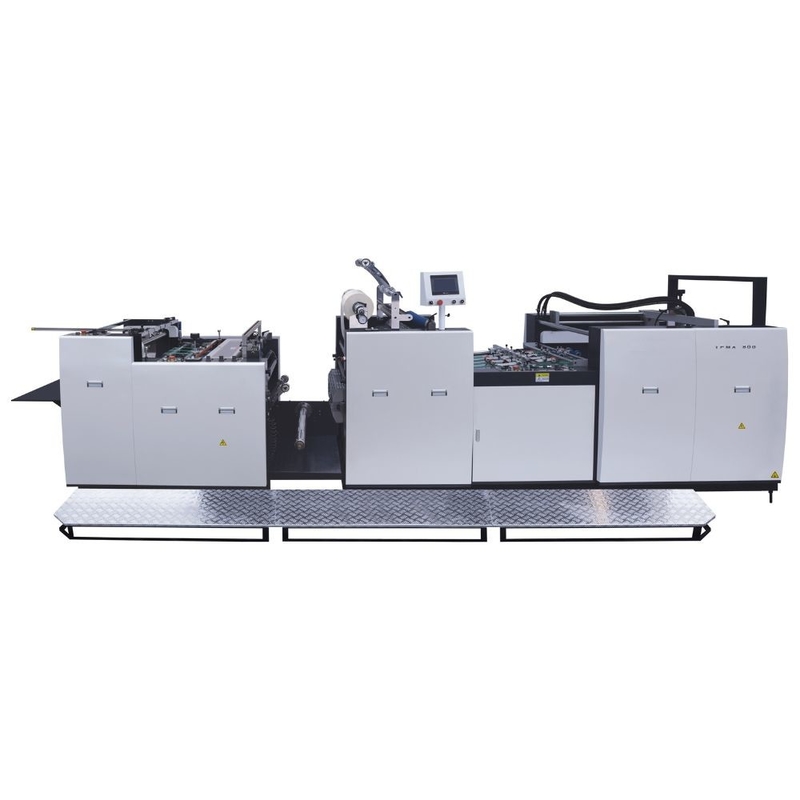 Plastic OPP PET PVC Metallic Thermal Film Laminating Embossing Machine Double Sides