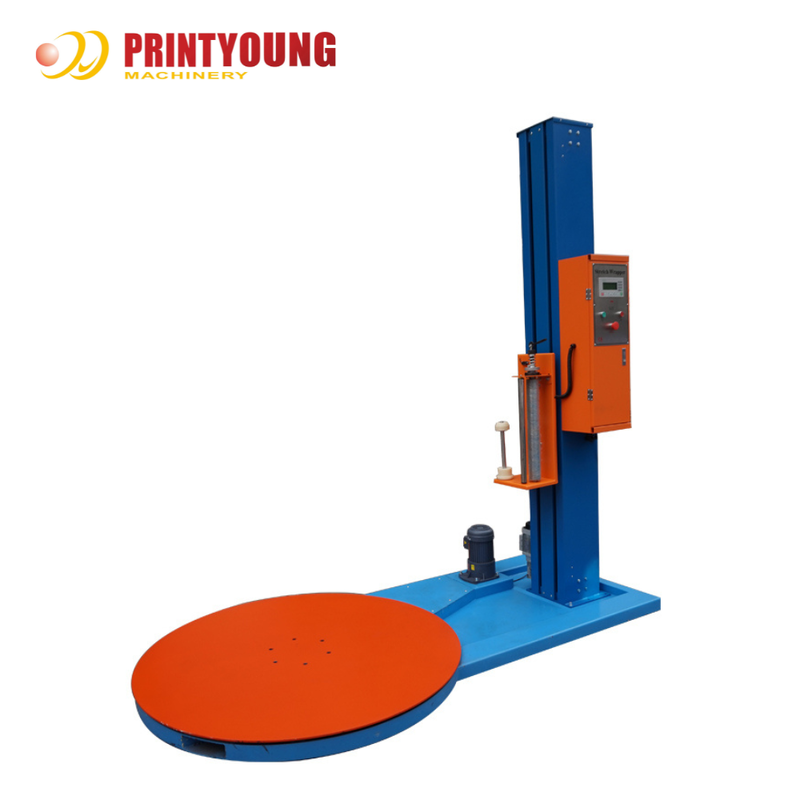 PRY-1500/1650/1500D/1650D Electric Automatic Pallet Stretch Wrapping Machine with PLC Control